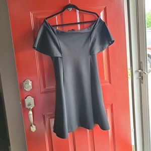 Banana Republic Black Off the Shoulder Dress